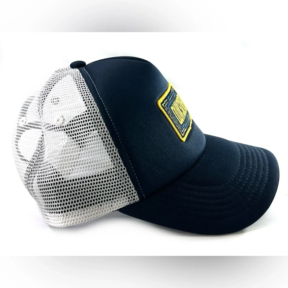 Quiksilver Boy's Sneaky Peak Trucker Hat - Navy Blazer 55cm - Picture 4 of 8